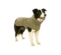 Flamingo Manteau d'hiver pour Chiens Cujo Vert - Taille 55cm (A: 55 cm, B: 58 cm, C: 64-74 cm) - Idéal pour Border Collie, Cocker Spaniel, Labrador, Vizsla et Beagle
