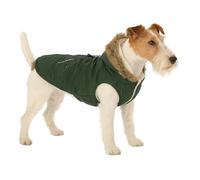Manteau Chien - Hiver - Flamingo Kimo Vert - A:40cm B:40-44cm C:56-62cm - Polyester - Capuche - Bandes réfléchissantes - intérieur Polaire
