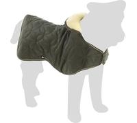 Flamingo Manteau d'hiver pour Chiens Ushi Kaki - Taille 30cm (A: 30 cm, B: 29-34 cm, C: 41-48 cm) - Idéal pour Chihuahua, Yorkshire Terrier, Pomeranian & Shih Tzu