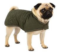 Flamingo Manteau d'hiver pour Chiens Ushi Kaki - Taille 35cm (A: 35 cm, B: 34-40 cm, C: 46-56 cm) - Idéal pour Chihuahua, Teckel, Shih Tzu, Carlin et Cavalier King Charles