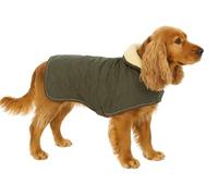 Manteau Chien - Hiver - Flamingo Ushi Kaki - A:45cm B:41-45,5cm C:54-63,5cm - Polyester - déperlant - Bandes réfléchissantes - intérieur Polaire