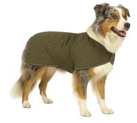 Flamingo Manteau d'hiver pour Chiens Ushi Kaki - Taille 55cm (A: 55 cm, B: 57-66,5 cm, C: 70-77 cm) - Idéal pour Border Collie, Cocker Spaniel, Labrador, Vizsla et Beagle