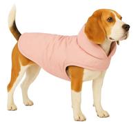 Manteau Chien - Tosca Rose - A:40cm B:34-40cm C:54-60cm - Polyester - Lavable à 30°C - Fleece Douce - Col Montant - Flamingo