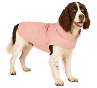 Manteau Chien - Tosca Rose - A:45cm B:36-44cm C:58-64cm - Polyester - Lavable à 30°C - Fleece Douce - Col Montant - Flamingo