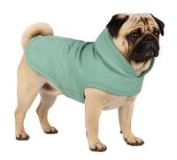 Manteau Chien - Tosca Vert Menthe - A:30cm B:31-32cm C:46-49cm - Polyester - Lavable à 30°C - Fleece Douce - Col Montant - Flamingo