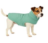 Manteau Chien - Tosca Vert Menthe - A:35cm B:34-38cm C:50-54cm - Polyester - Lavable à 30°C - Fleece Douce - Col Montant - Flamingo