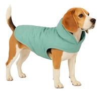 Manteau Chien - Tosca Vert Menthe - A:40cm B:34-40cm C:54-60cm - Polyester - Lavable à 30°C - Fleece Douce - Col Montant - Flamingo