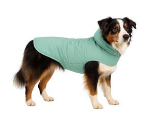Manteau Chien - Tosca Vert Menthe - A:55cm B:40-48cm C:68-74cm - Polyester - Lavable à 30°C - Fleece Douce - Col Montant - Flamingo
