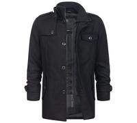 Manteau court Indicode pour hommes manteau Brandon pour hommes manteau en lai...