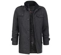 Manteau court Indicode pour hommes manteau Brandon pour hommes manteau en lai...