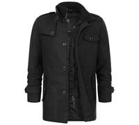 Manteau court Indicode pour hommes manteau Brandon pour hommes manteau en lai...