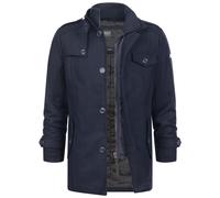Manteau court Indicode pour hommes manteau Brandon pour hommes manteau en lai...