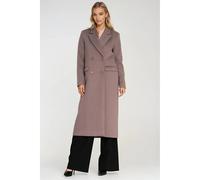 Manteau croisÃ© femme Nife Elegant Beige 40