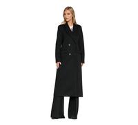 Manteau croisÃ© femme Nife Elegant Noir 38
