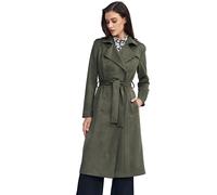 Manteau croisÃ© femme Nife Nubuck Vert 40