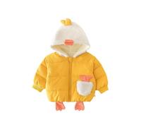 Manteau de bébé Filles d'hiver Veste Garder Au Chaud Épais Dessin Animé Coupe-Vent Automne Vêtements d'extérieur Imperméable Compressible Reversible Bébé Ski Doudoune à Capuche Chaud