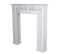 Manteau de Cheminée Habillage Minable Console Blanc Décorative la