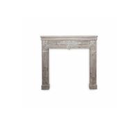 Alice's Home - Manteau de cheminée - Romance - décor Bois cérusé
