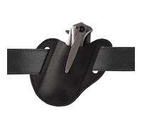 Manteau de couteau pliable - Organisateur de couteaux en cuir pour hommes, fourreau, couteau en cuir pour ceinture de serrage, ceinture de poche, porte-couteau de poche avec porte-couteau de poche