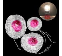 Manteau de lanterne à gaz, couvercle de lampe à kérosène, maille durable, 65mm, 85mm, 100mm, 10 pièces