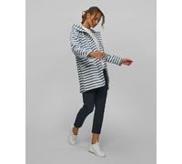 Manteau De Pluie Blanc Et Bleu Marine Pour Femmes Helly Hansen Moss Rain Coat 53251-601