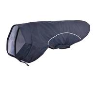 Manteau de pluie chien - Imperméable pour chien avec bandes réfléchissantes polyester - vidaXL - bleu marine 4469238