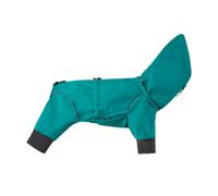 Manteau de pluie coupe-vent à quatre pattes pour chien - Couverture complète - Convient pour les chiens de petite, moyenne et grande taille (Azur, taille 5XL)