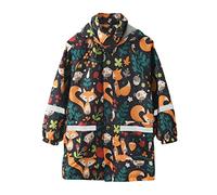 Manteau de pluie coupe-vent pour fille - Taille 36 - 38 - 211 Y - Manteau de pluie à capuche (orange, 2-3 ans)