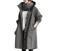 Manteau De Pluie Femme Coupe Vent Veste Imperméable Longue Vetements Impermeable Imperméables Manteaux À Capuche Ciré Poncho Veste de Hiver Long Femmes VêTements ImperméAbles Femme