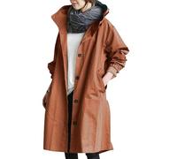 Manteau De Pluie Femme Coupe Vent Veste Imperméable Longue Vetements Impermeable Imperméables Manteaux K-Way À Capuche Ciré Poncho Veste de Hiver Long
