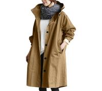 Manteau De Pluie Femme Coupe Vent Veste Imperméable Longue Vetements Impermeable Imperméables Manteaux K-Way À Capuche Ciré Poncho Veste de Hiver Long