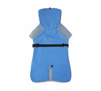 Manteau de Pluie Imperméable Chien Poncho Capuche Imperméable Veste Neige | Capuche Pour grands chiens pendant les saisons froides d'automne et hiver