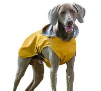 Manteau de pluie imperméable pour chien avec bandes réfléchissantes | Boucles réglables, vêtements légers et imperméables pour une protection sûre contre la pluie des animaux de compagnie