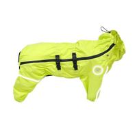Manteau de pluie imperméable pour chien de taille XS à 5XL couvrant quatre jambes, combinaison d'assaut réfléchissante et respirante, pour porter des vêtements pour animaux de compagnie tout au long