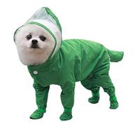 Manteau de pluie pour chien à quatre pattes Convient pour les grands chiens de taille moyenne et petite Vêtements coupe-vent et imperméable pour chiots Vêtements de pluie pour animaux de compagnie