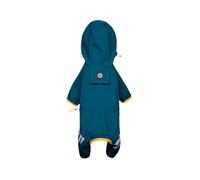 Manteau de pluie pour chien avec bandes réfléchissantes, combinaison imperméable pour petits chiens, protection intégrale pour chihuahua, carlin maltais (bleu, taille XL)