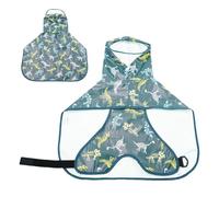 Manteau de pluie pour chien | Bande réglable avec trou de corde imperméable - Veste de pluie imperméable pour chien, coupe-vent à capuche pour plus de confort et de protection