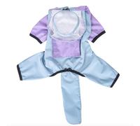 Manteau de pluie pour chien, quatre pattes imperméable tout compris, petit chien, ours en peluche, ours en peluche, sorties de printemps et d'été, promenade du chien, jours de pluie uniquement, peut