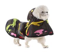 Manteau de pluie pour chiens pour petites races Vestes de pluie réfléchissantes Sécurité Confortable Protection Manteau de pluie pour état humide Sécurité des animaux de compagnie