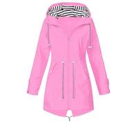Manteau De Pluie Pour Femme, Veste De Transition, Long, De Randonnée, De Camping En Plein Air, À La Mode, Automne Hiver
