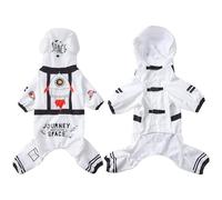 Manteau de pluie respirant à séchage rapide pour chien avec quatre motifs de jambes réglables pour les activités de plein air par mauvais temps