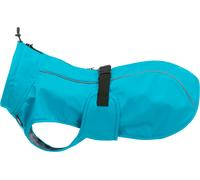 Manteau de pluie Vimy pour chiens turquoise