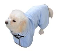 Manteau De Séchage Pour Chien, Serviette De Bain Pour Chien, Serviette De Bain Pour Chien | Manteau Pour Chien Super Absorbant, Ultra Doux, Réglable, Léger Et Lavable En Machine Pour Sécher Les Chiens
