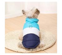 Manteau d'hiver chaud coupe-vent pour petits chiens, chiots et chatons gilet en polaire avec anneau en D - Vêtement thermique confortable pour animal de compagnie pour chihuahua, bouledogue français
