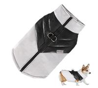 Manteau d'hiver chien Chaude imperméable veste matelassée 2 anneaux D