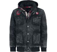 Manteau d'hiver de Rock Rebel by EMP - Saving The Best For Last - M - pour Homme - noir M