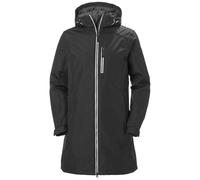 Veste Helly Hansen Long Belfast Winter noir blanc femme - L