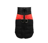 Manteau d'hiver imperméable et chaud pour chien de petite, moyenne et grande taille (rouge, XXL)