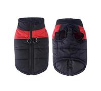 Manteau d'hiver imperméable et chaud pour toutes les saisons, gilet réversible pour chiens de petite, moyenne et grande taille, y compris Golden Retriever, vêtement d'hiver pour chiot (rouge, taille