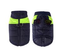 Manteau d'hiver imperméable et chaud pour toutes les saisons, gilet réversible pour chiens de petite, moyenne et grande taille, y compris Golden Retriever, vêtement d'hiver pour chiot (vert, 5XL)